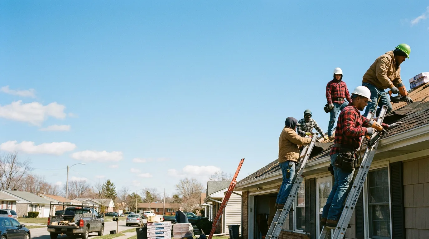 Roofing in Fairbanks, IN near me